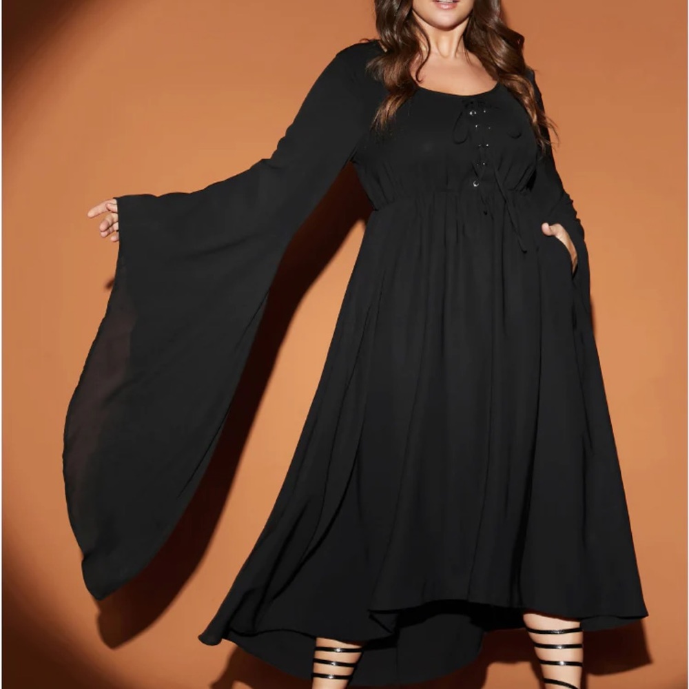 Black bloom chic 2xl dress! - Picture 2 of 4